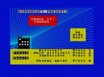 Crack It! Towers (1986)(Mirrorsoft) Rom